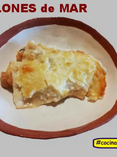 Una foto de Canelones de mar