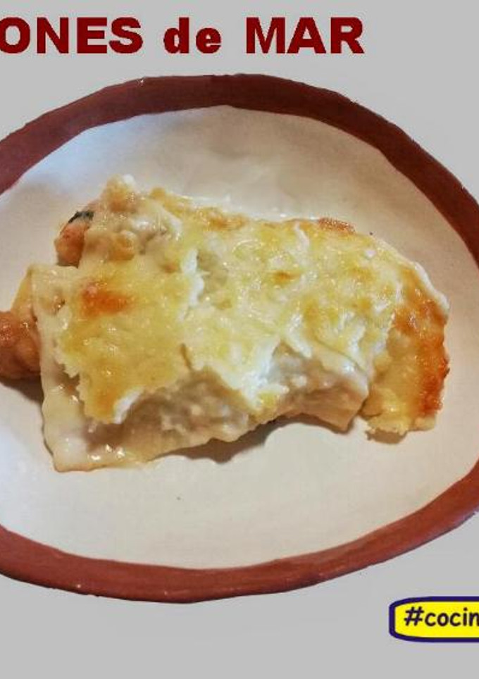 Una foto de Canelones de mar