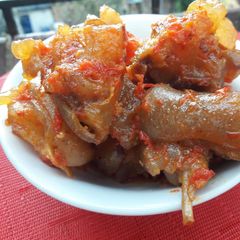 A picture of Cow leg special.