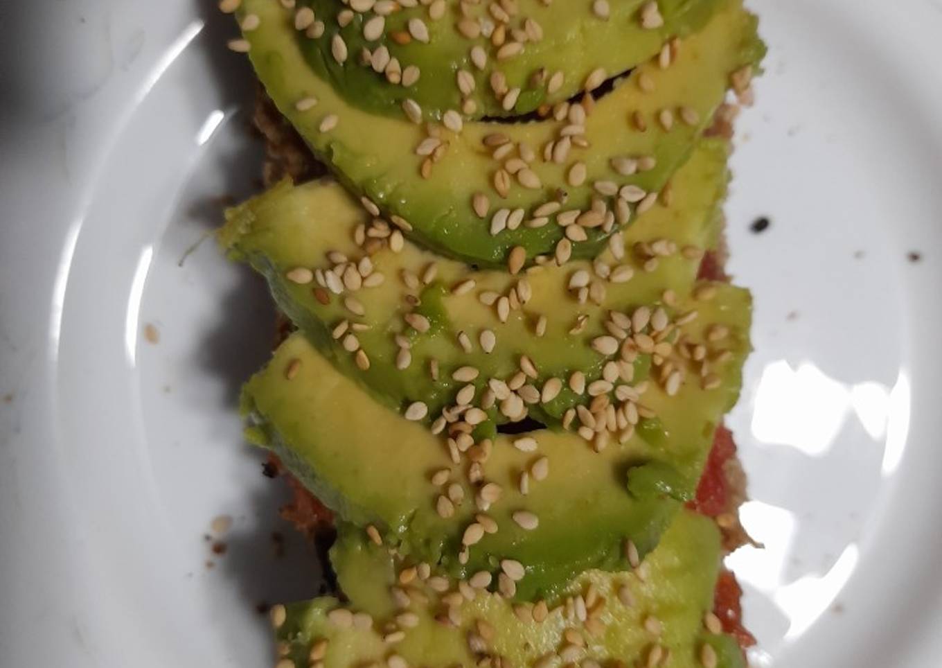 Tosta de aguacate