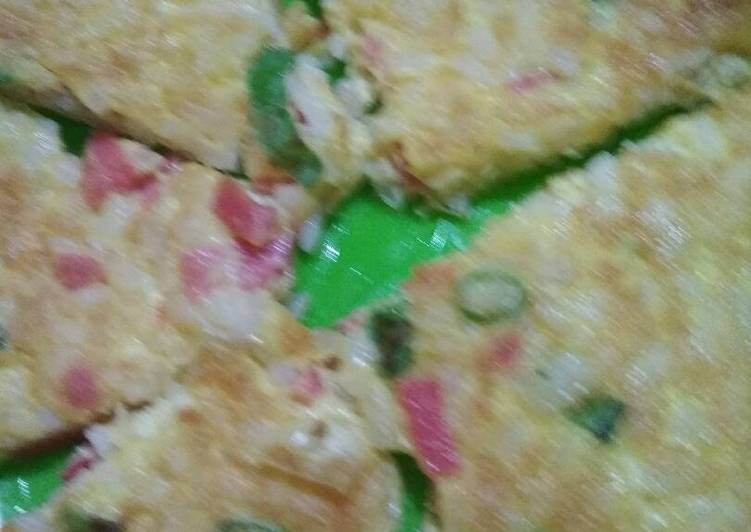 Omlet Nasi (very very simple)