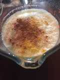Warm Milk Shake with Spices