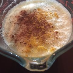 A picture of Warm Milk Shake with Spices.