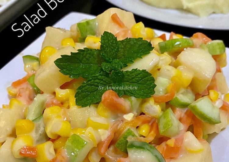 Salad Buah Simpel no SKM