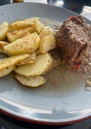 Una foto de Carne al jugo o carne mechada