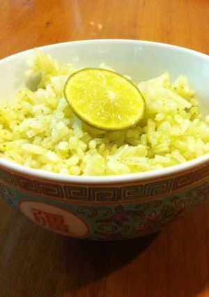 Una foto de Arroz al limón