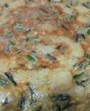 Tortilla de patata con espárragos