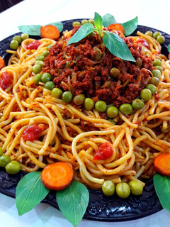 عکسی از دستور اسپاگتی