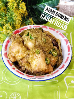 Foto resep Ayam Goreng Cabai Hijau