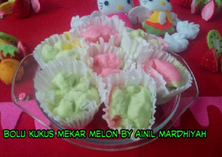 Resep Bolu kukus mekar melon magic com, Menggugah Selera