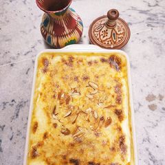 A picture of Umm Ali - Egyptian Dessert.