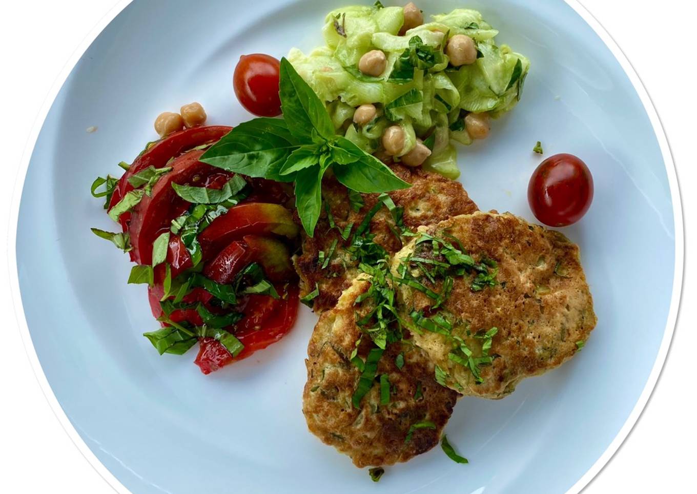 Galettes de courgettes