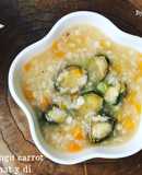 Cháo bào ngư carrot măng tây hạt ý dĩ