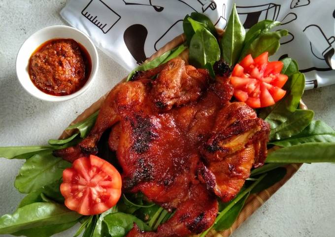 Resep Ayam bakakak bumbu bacem Anti Gagal