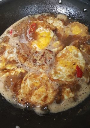Foto resep Telur mata sapi kuah kecap