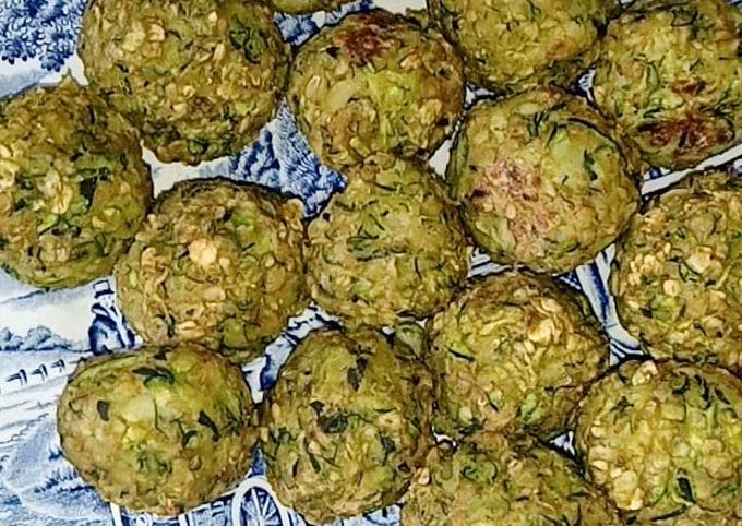 Recette Savoureux Boulettes de courgettes