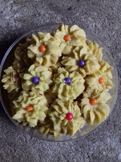 Foto resep Kue kering semprit bunga