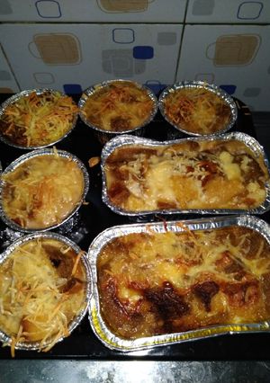 Foto resep Puding roti tawar milo