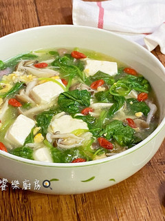 莧菜豆腐羹 的食譜成品照片