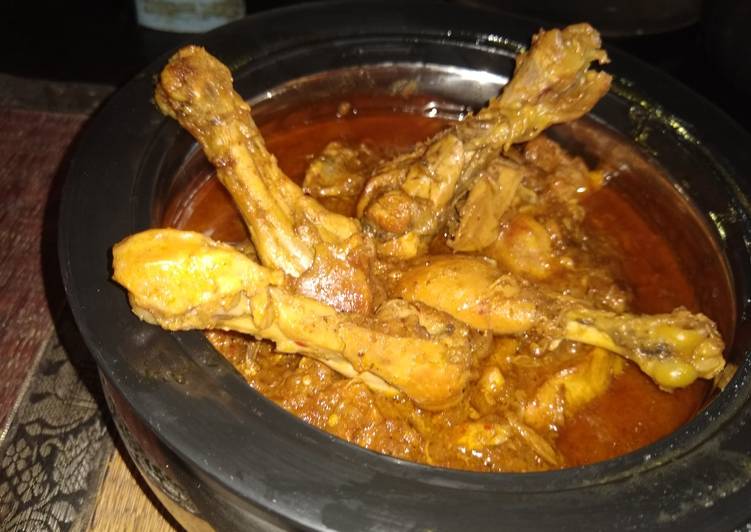 Hyderabadi style chicken curry
