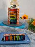 Rainbow Comic Tart