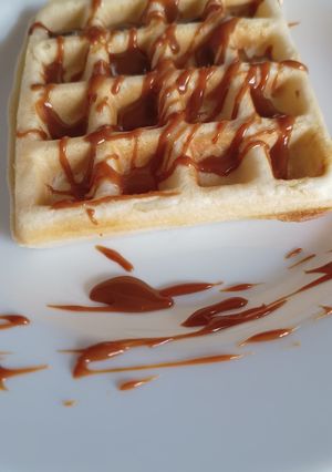 Una foto de Waffles fáciles