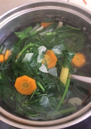 Foto resep Sayur bening (bayam)