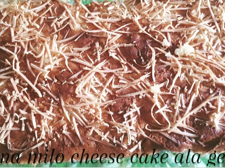 Langkah Mudah untuk Membikin Resep Banana milo cheese cake tanpa/no mixer yang Bikin Ngiler Anti Ribet, Menggugah Selera