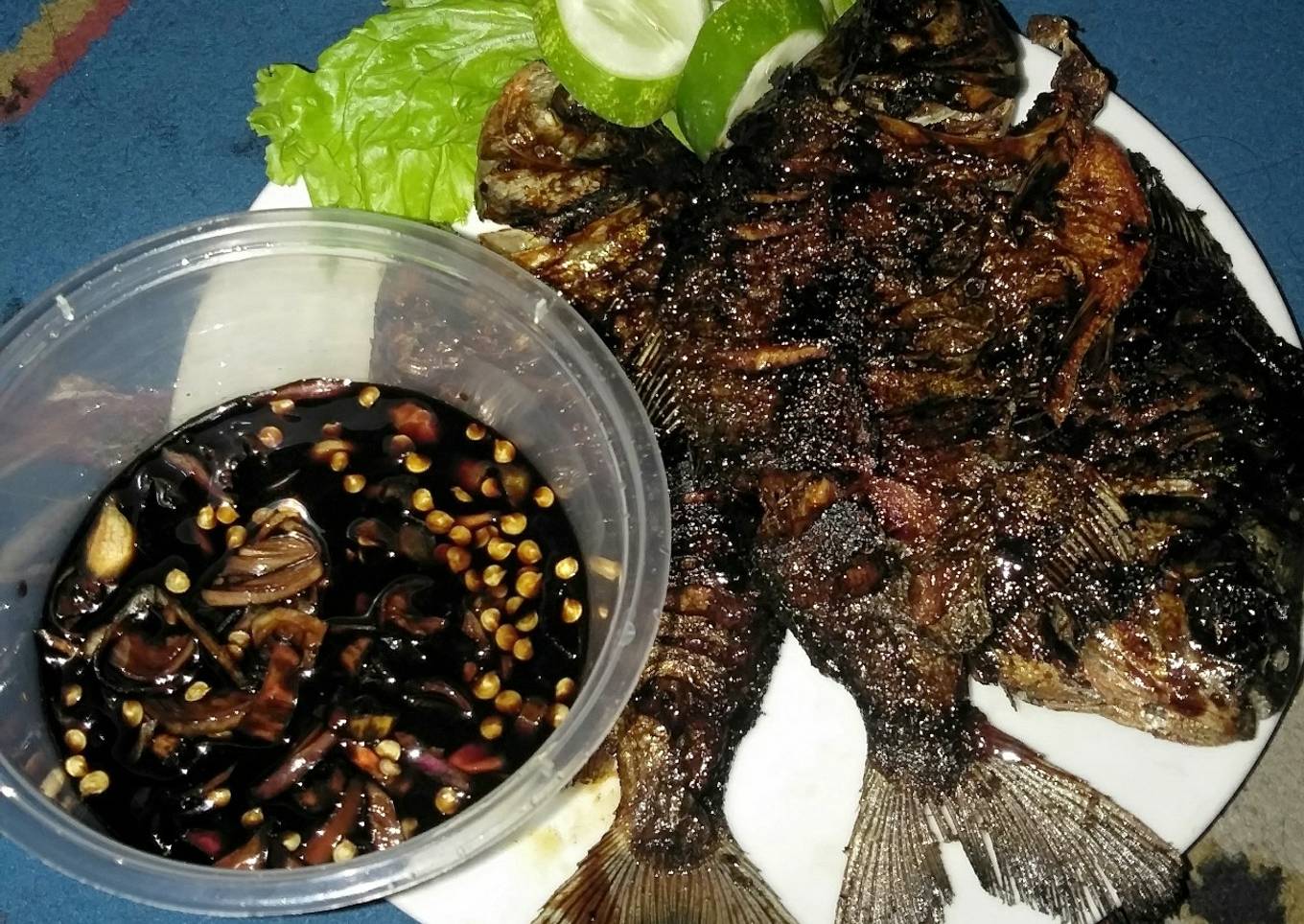 Bawal bakar teflon