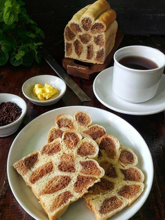 Foto resep Roti Tawar Leopard (Basic Milk Bread Leopard)