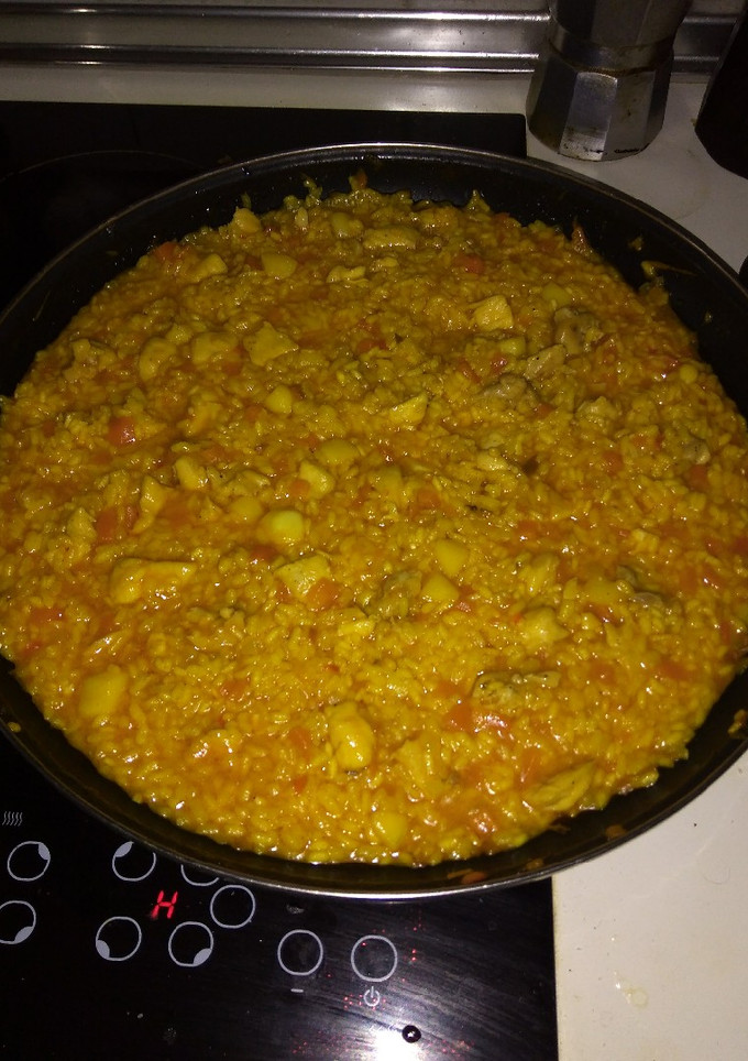 Una foto de Arroz con pollo