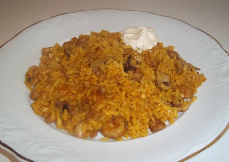 Arroz a banda con all y oli