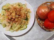 Hình ảnh của nộm dưa chuột tôm khô