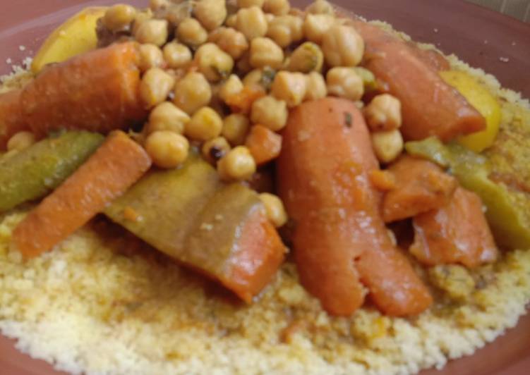 الكسكس المغربي لذيييذ
