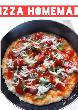 Foto resep Pizza teflon simple 👌