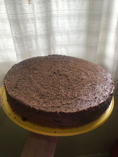 Una foto de Mousse de chocolate sin horno