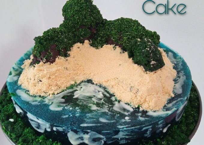 Resep Island Cake Anti Gagal