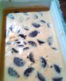 Helado Casero de dulce de leche con oreo