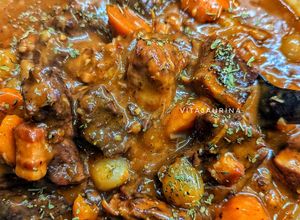 Foto resep Boeuf Bourguignon (Beef burgundy)🤩👍