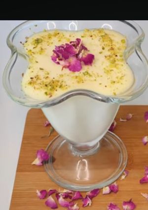 صورة لوصفة حلاوة بالنشا وحليب تجنن