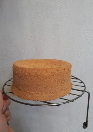 Hình của món Bánh bông lan nướng bằng bếp ga.