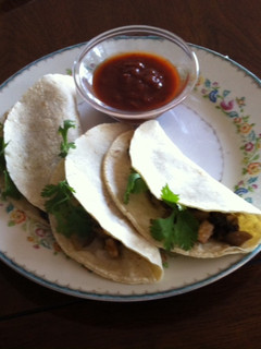 Una foto de Tacos de champignons