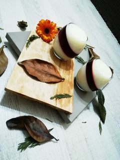 عکسی از دستور دسر پاناكوتا و ژله (يلدايى)