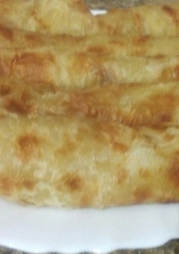 A picture of Soft layers chapati.