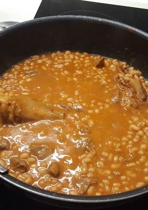 Une photo de Haricots blancs & agneau