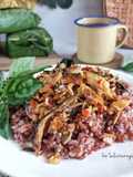 Nasi Merah Bakar Tongkol