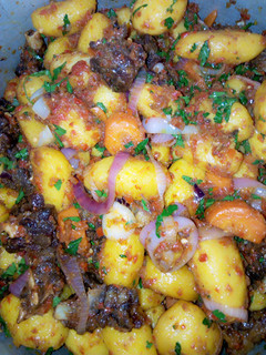 A picture of Mouth watery irish potatoe.