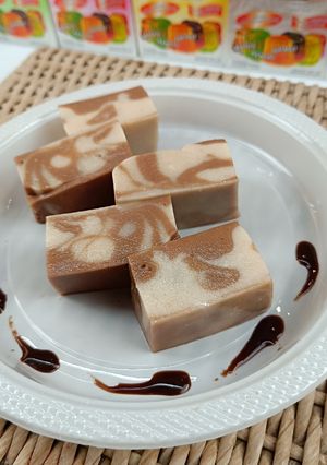 Foto resep Pudding Zebra
