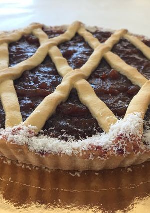 Una foto de Pastafrola de membrillo