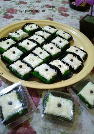 Foto resep Bolu Jadul Pandan Keju